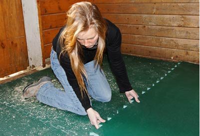 interlocking horse stall mats are stronger and prevent lifting